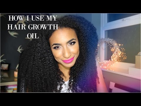 How I use my DIY SUPER hair growth oil and boost its potency Video