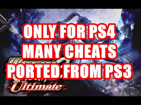 PS4 Warriors Orochi 3 Ultimate Many Cheats (savewizard required)