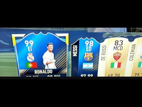 OMG!!! TOTY MESSI & RONALDO in SAME PACK!! impossible