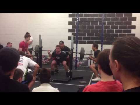 Alex Bewsey - 250KG Squat 2013 CAPO QLD Powerlifting titles
