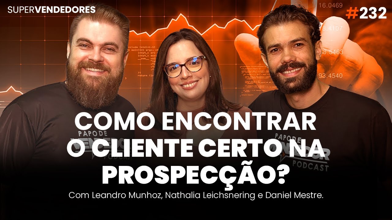 PROSPECÇÃO! 7 Formas para encontrar os clientes e se conectar! feat Nathalia Leichsnering & Snovio