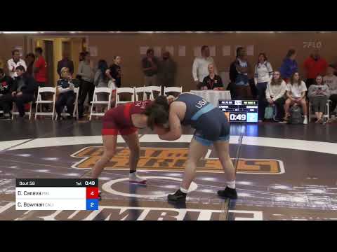 72 Kg Rr Rnd 3 - Dalma Caneva, Italy Vs Cheyenne Bowman, California 706b