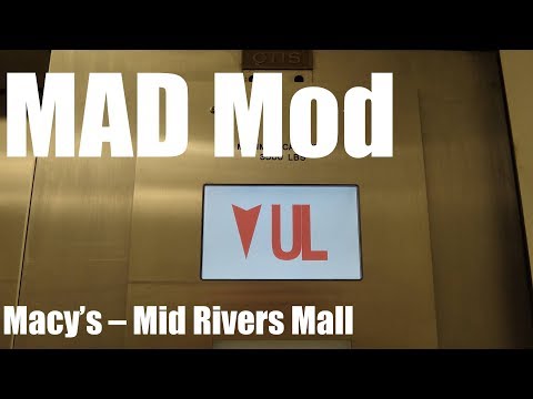 Modernized Otis Lexan Hydraulic Elevator @ Macy's, Mid Rivers Mall