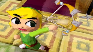 Zelda Phantom Hourglass - 100% Walkthrough Part 18 Gameplay - Temple of Courage Bow and Arrow Item