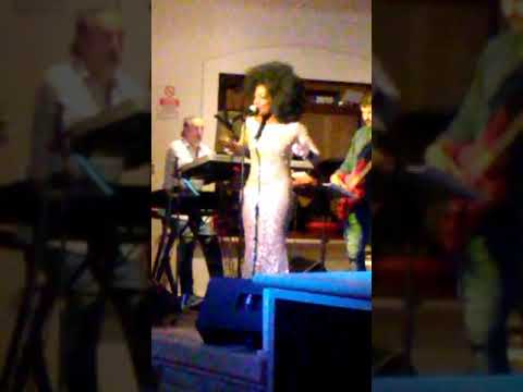 Lillie mccloud at Gibo in Italy singing Diamonds are forever WOW