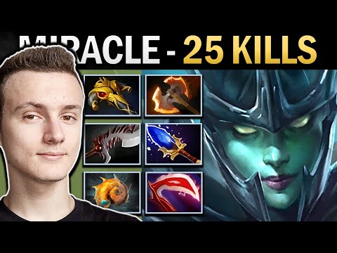 Phantom Assassin Dota Miracle with Abyssal and 25 Kills - TI13