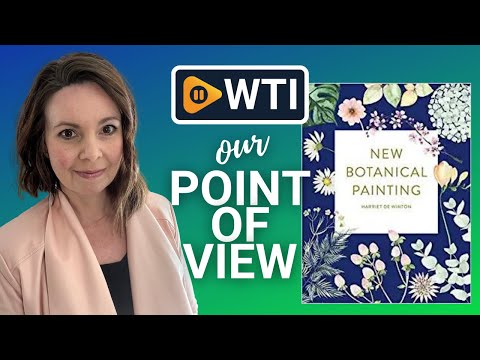 New Botanical Painting Book - WTI product video review