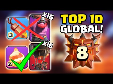 Don’t Lose Your Braincells By Using This Fireball Rocketloon Army! (Clash of Clans)