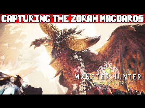 Zorah Magdaros Boss Fight MONSTER HUNTER WORLD
