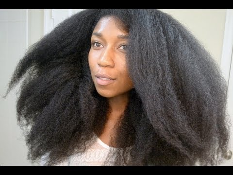 Blow Drying Without Heat! Heatless Blow Out | Natural Hair Video