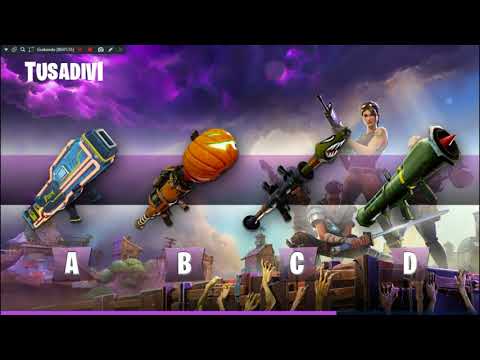 ADIVINA EL ARMA POR SU SONIDO CHALLENGE | Fortnite Battle Royale