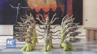 Download lagu Chinese artists present thousand-hand Bodhisattva dance at United Nations mp3