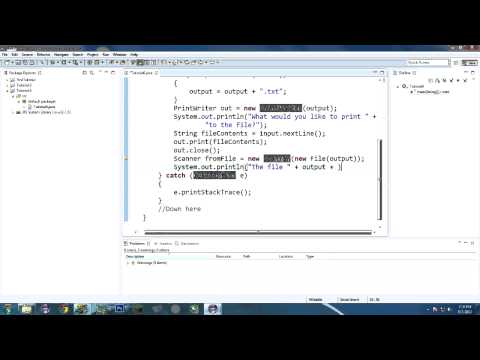 Java Tutorial 6 Hello Io
