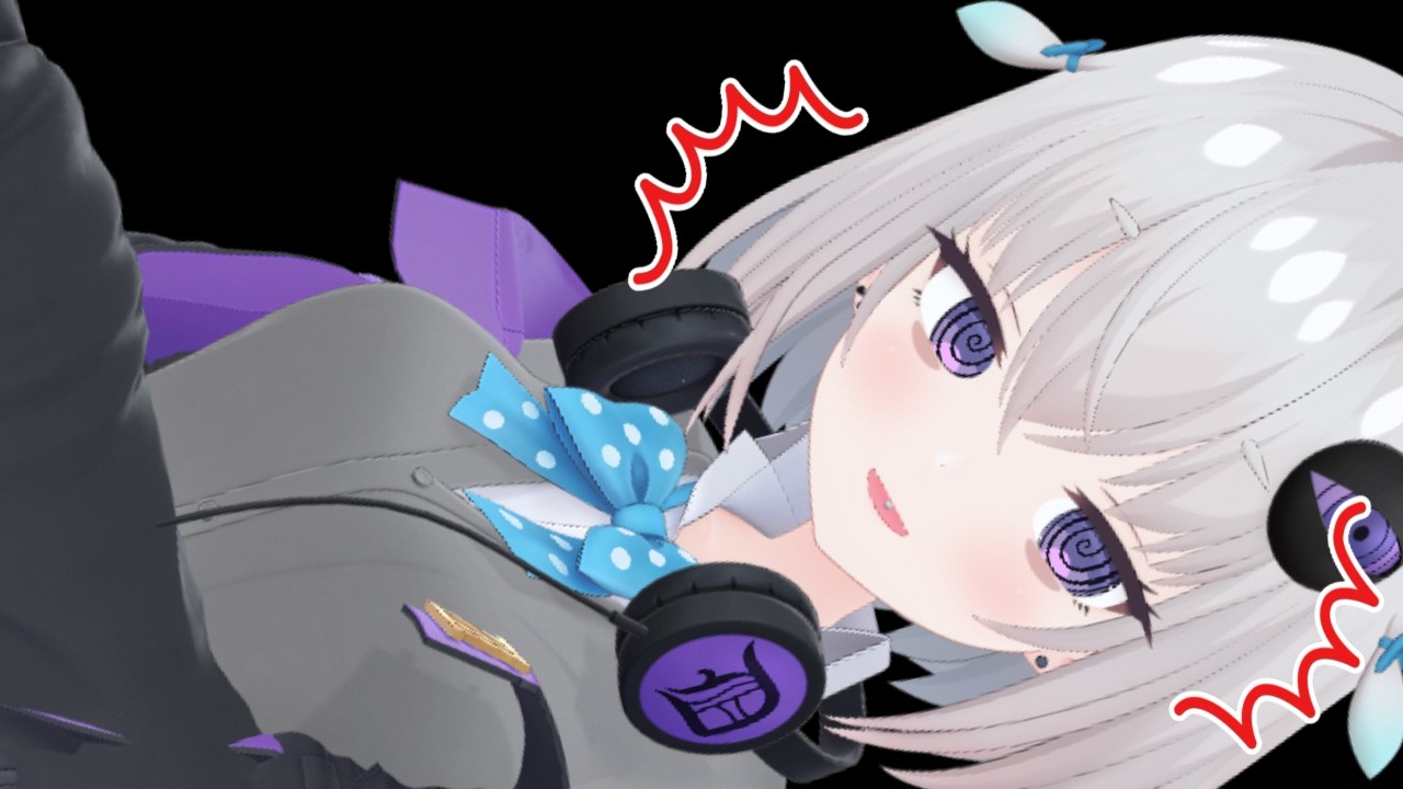 【配信復帰】寝不足だと全身勝手にビクンビクンなるのって、異端ですか【個人Vtuber / 小城夜みるく】