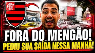 ACABOU A BRINCADEIRA! NÃO JOGA MAIS NO MENGÃO?! TORCIDA FOI A LOUCURA! NOTÍCIAS DO FLAMENGO!