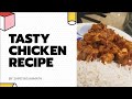 Homemade Spicy Tangy Chicken Recipe | Quarantine Cooking #3