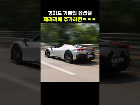 슈퍼카의 800만원짜리 옵션 수준ㅋ