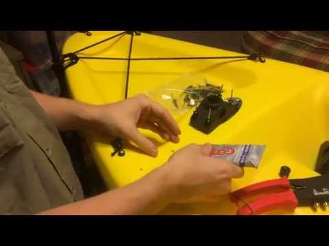 Kayak Fishing 101: How to Install a Scotty 241 Rod Holder Mount