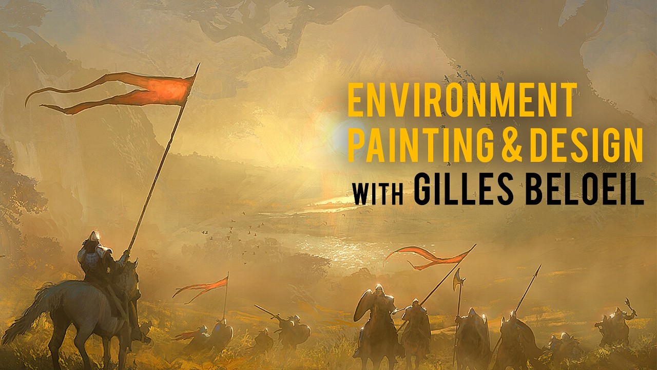 Environment Painting & Design with Gilles Beloeil