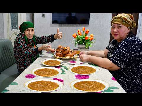 Making Traditional Azerbaijani Helva and Delicious Cake