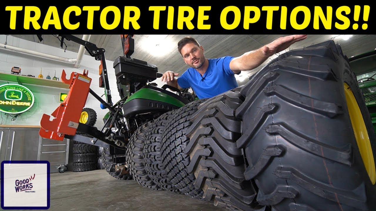 THE ULTIMATE TRACTOR TIRE GUIDE: TREAD PATTERN OPTIONS! 👨‍🌾🚜