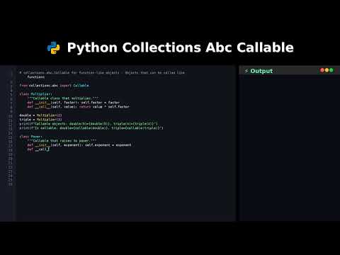 Python Collections Abc Callable Abc