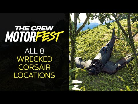 The Crew Motorfest - All 8 Wrecked Corsair Locations ("ONS Watcher" Challenge)