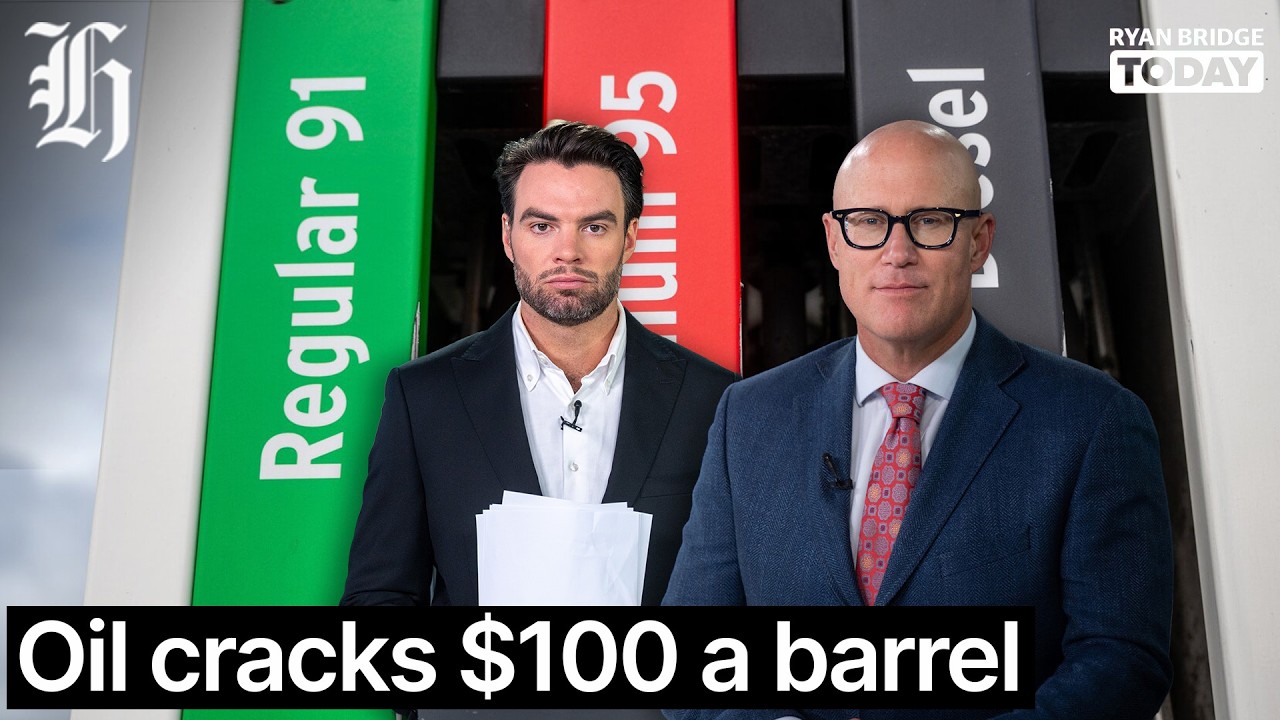 Oil cracks $100 a barrel as Houthis open up second front in Gulf conflict  | Ryan Bridge TODAY