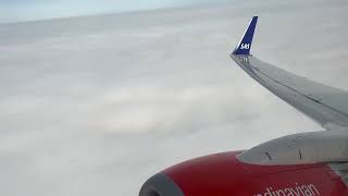 4K | SAS Boeing 737-700 takeoff Oslo Airport