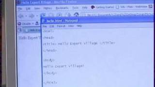 Introduction to HTML Computer Code : Viewing an HTML Document