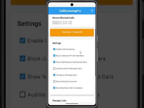 CallScreeningPro: Spam Blocker
