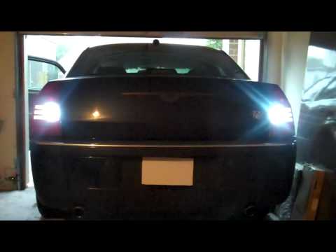 LEDbulbz: 36-LED "Reverse" tail light bulbs installed: Chrysler 300/300C -72- LEDs TOTAL!! 3157 3057