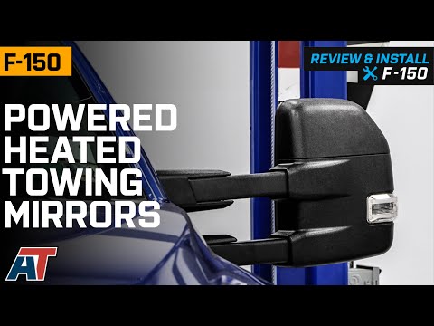 2015-2019 F-150 Powered Heated Towing Mirrors with Sequential LED Turn Signals Review & Install