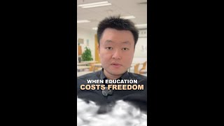 When Education Costs Freedom #shorts