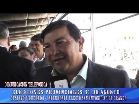 GUSTAVO FIGUEREDO  -  INTENDENTE ELECTO SAN ANTONIO APIPE GRANDE 1