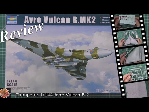 Trumpeter 1/144 Avro Vulcan B 2 review