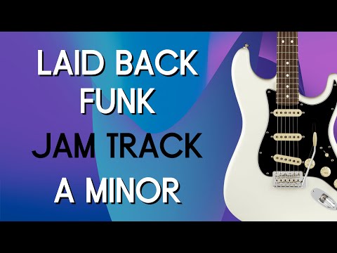Laid Back Funk Backing Track in A Minor
