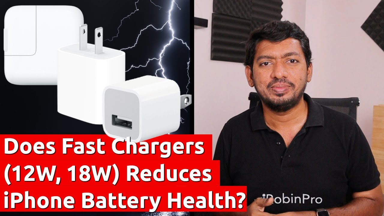 Fast Chargers (12W, 18W) Reduces iPhone Battery Health?