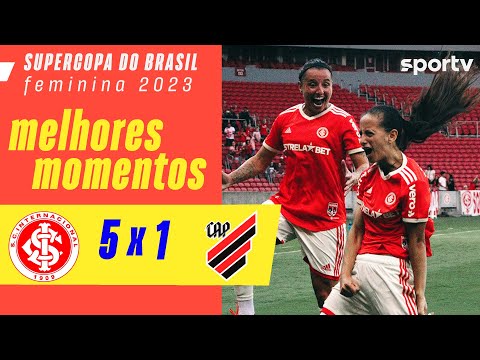 Gols e lances de Internacional x Athletico Paranaense