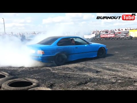 Pokaz mocy BMW E36 Coupe "SEREK" - Majówka z BMW 2015 Toruń