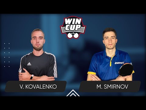 10:30 Viacheslav Kovalenko - Mykyta Smirnov West 1 WIN CUP 04.07.2024 | Table Tennis WINCUP