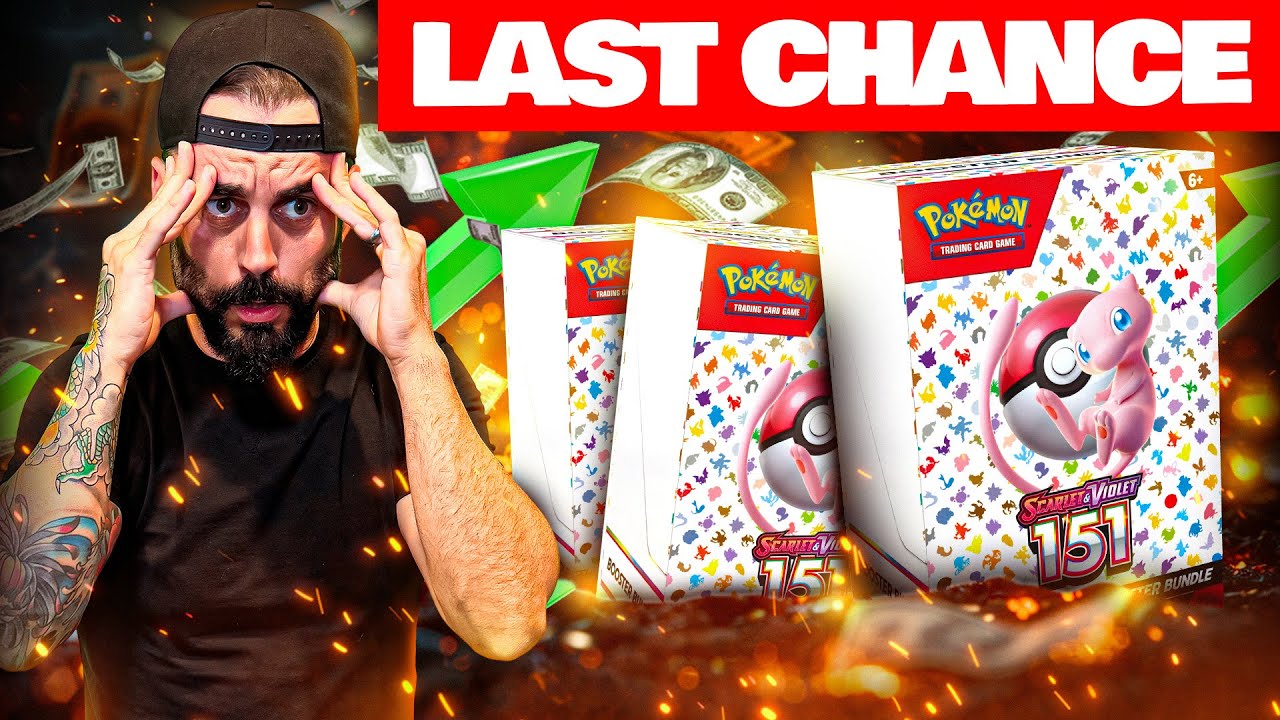 *WARNING* LAST CHANCE TO GET POKEMON 151...
