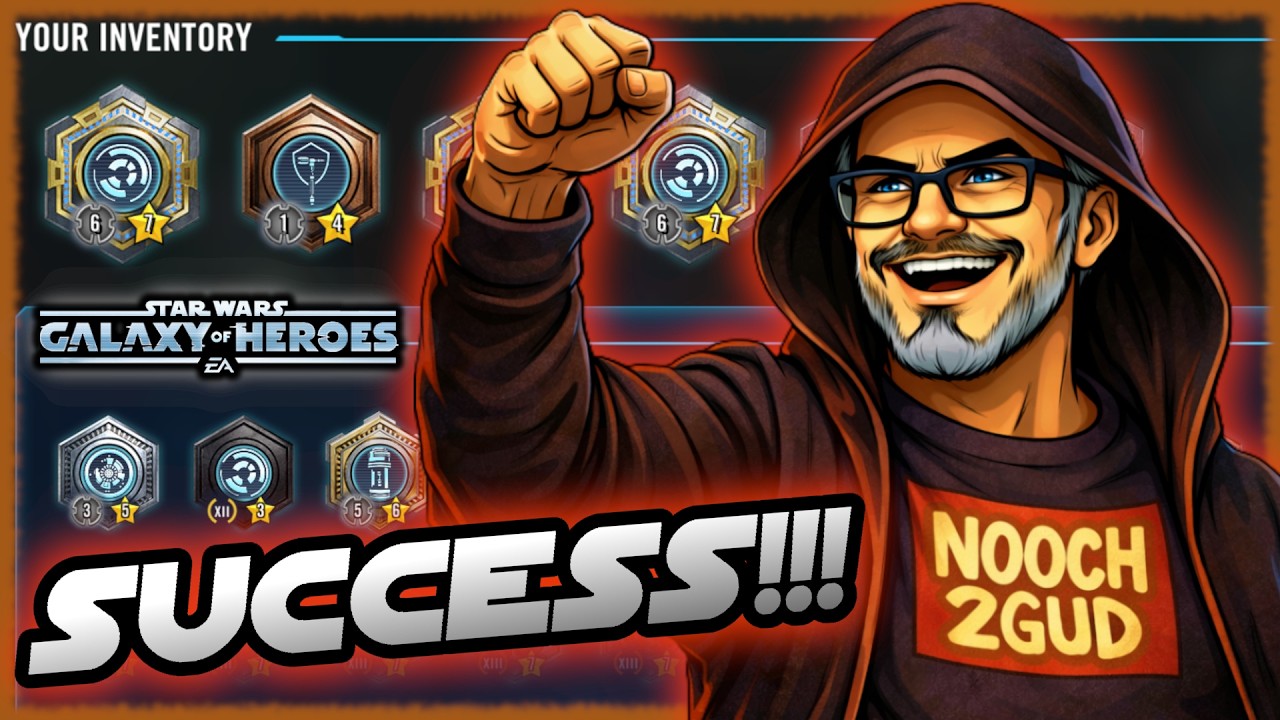 It's Official!!!  THIS is Now the BEST WAY to Farm Your Roster in Star Wars: Galaxy of Heroes!!!