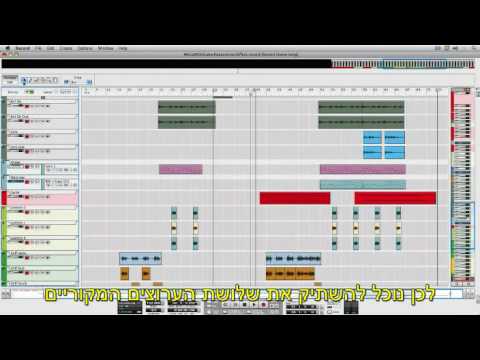 Record Micro Tutorial12 with Hebrew Subtitles