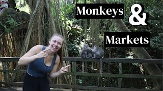 Surviving Monkey Forest and Visiting the Art Market!