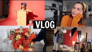 Vlog: Cooking with friends, photoshoots, and GRWM!