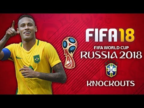 BRAZIL WORLD CUP FINAL DREAM!! BRAZIL WORLD CUP PLAY THROUGH!! FIFA 18 World Cup Mode
