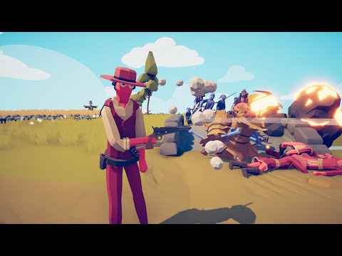 (TABS) Wild West Campaign! | Part 1 Totally Accurate Battle Simulator
