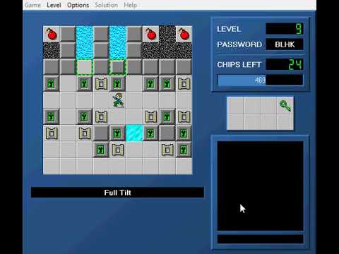 Let's Play Chip's Challenge (Walls of CCLP4 - CCLP4 order): Episode 2 - Tilting Concepts
