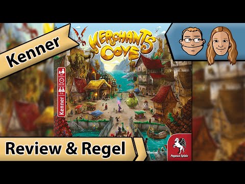 Merchants Cove – Asymmetric – Board Games – Review & Rules Explanation – Pegasus Games – Connoiss...